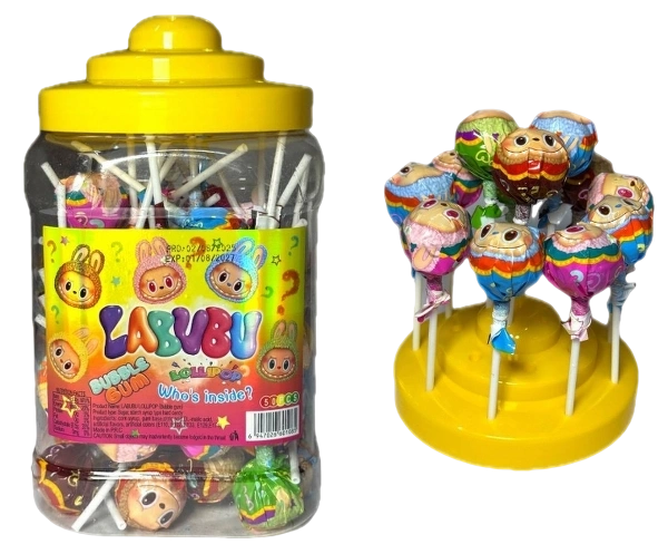 ЛЕД ЛАБУБУ С ЖЕВАТЕЛЬНОЙ РЕЗИНКОЙ 20гр 12/50 фото 1