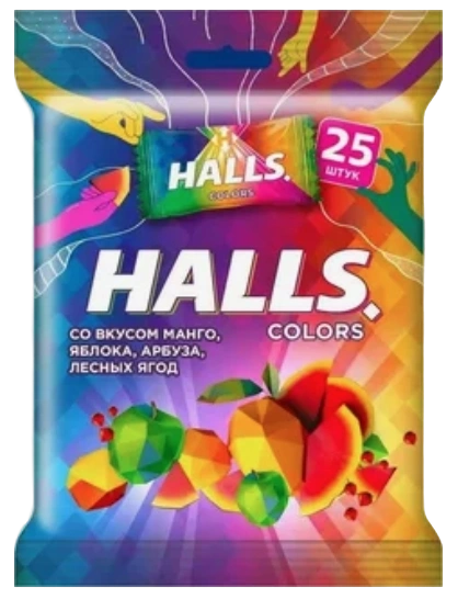 Холс ПАКЕТ ассорти цветной 67гр 1/20 фото 1