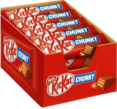 ШБ КИТКАТ ЧАНКИ МОЛОЧНЫЙ шоколад 40гр 1/24 ВЛОЖЕНИЕ ЕВРОПА фото 1