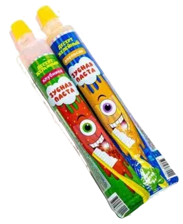 ЖИДКОНФ желейный ЗУБНАЯ ПАСТА асс 55гр 8/30  фото 1