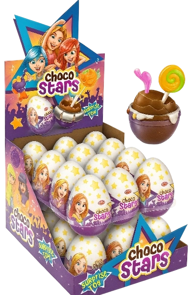 ШКФ ЯЙЦО ПЛАСТИК с сюрпризом ПРИНЦЕССА 10гр 6/24  фото 1