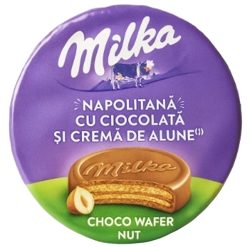 ПЧН Милка ВАФЛИ ЧОКО ВАФЕР 30гр 4/30 ВКУС ФУНДУК МИНИ ФОРМАТ фото 1