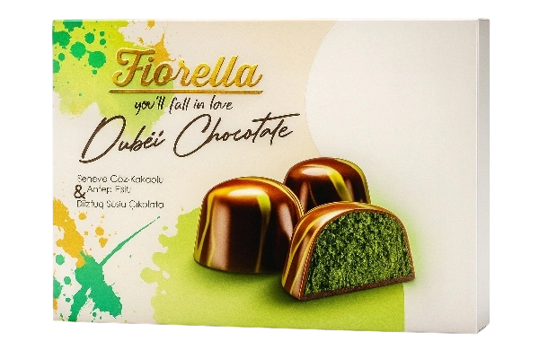 ШБ ФИОРЕЛЛА Дубайский Конфеты 280гр 1/10 с фисташковой начинкой  фото 1