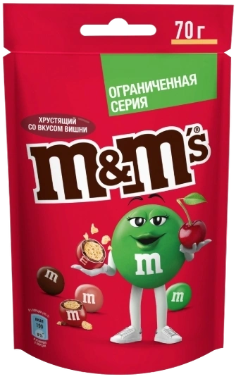 ШБ МэндМс 70гр ВИШНЯ 1/28 фото 1