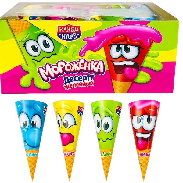 ЖИДКОНФ желейный МОРОЖЕНКА асс 45гр 12/30 фото 1