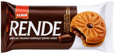 ПЧН РЕНДЕ сахарное печенье с шоколадной начинкой 61гр 6/24 фото 1