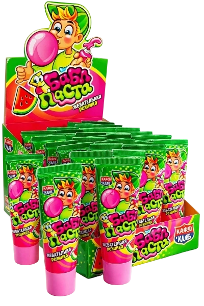 ЖР Бабл паста со вкусом арбуза 20гр 12/24 фото 1