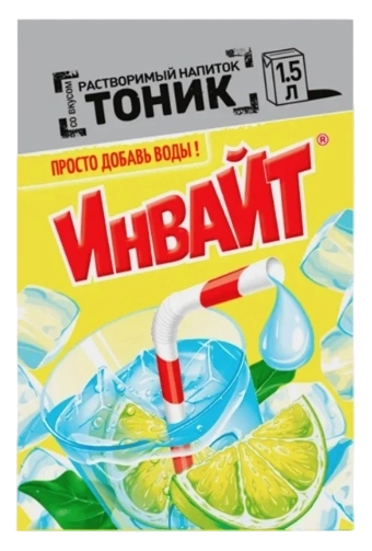 СОК Раств. нап. ИНВАЙТ Тоник 12ГР 6/24 фото 1