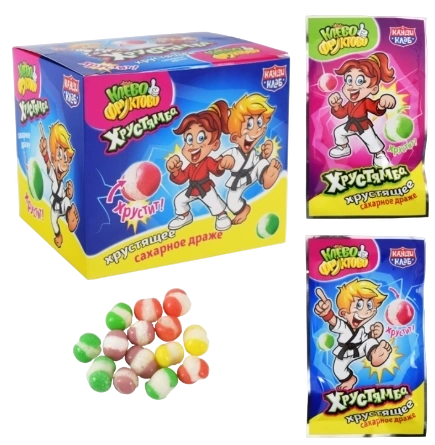 ДРЖ ХРУСТЯМБА 10гр 12/30 КЛЕВО ФРУКТОВО фото 1