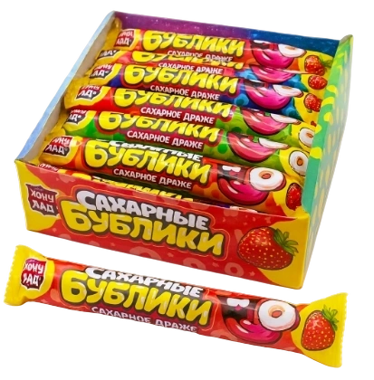 ДРЖ БУБЛИКИ АССОРТИ 20гр 18/20 фото 1