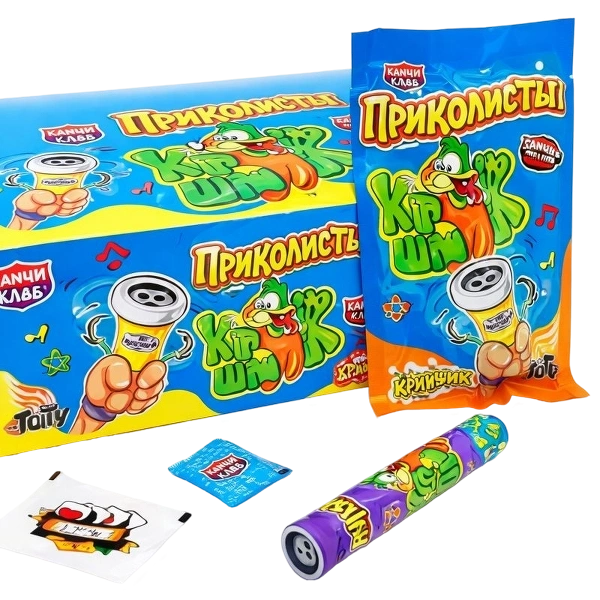 ШИПЕЛКА с игрушкой и тату ПРИКОЛИСТЫ 1г 12/30 КРЯК ШМЯК фото 1
