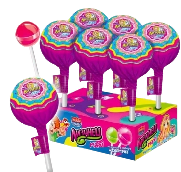 ЛЕД ЛИЗУНЕЦ МАКСИ ДЕВОЧКИ 125гр 1/24 фото 1