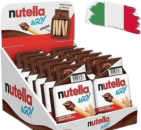 КИНДЕР ПАСТА печенье Нутелла ГО МИНИ 28гр 4/12 фото 1