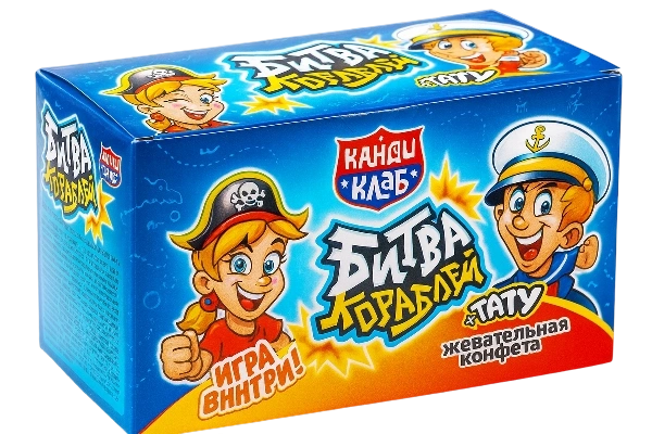 ЖК Битва Кораблей с тату 14гр 12/24 конфета фото 1