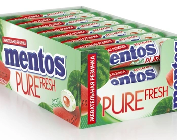 ЖР МЕНТОС РОЛЛ АРБУЗ 15,5гр 12/24 фото 1