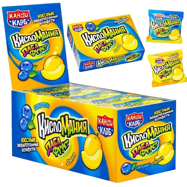 ЖК КИСЛОМАНИЯ ДАБЛФРУКТ 14гр 12/30 голубика и дыня фото 1