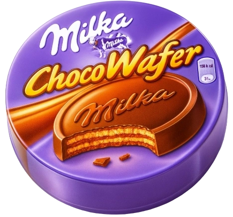ПЧН Милка ВАФЛИ ЧОКО ВАФЕР 30гр 4/30 МИНИ ФОРМАТ фото 1
