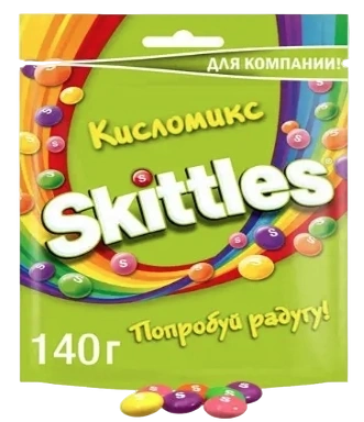 ЖК Скиттлз 140гр. 1/20 (МАКСИ Кисломикс) 1/20 фото 1