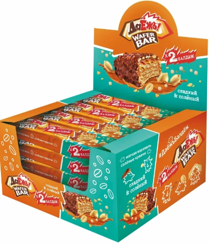 ШБ ДаЕжь карамель-арахис-соленые кранчи 40гр 4/15 ДКWB фото 1