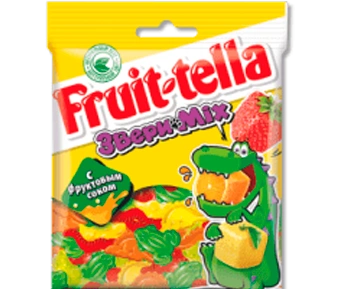 МРМ фрутелла ЗВЕРИ МИКС 70гр 1/30 фото 1