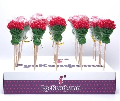 ЛЕД РКФ карамель БУКЕТ 23гр 1/50 8МРТ без подставки фото 1