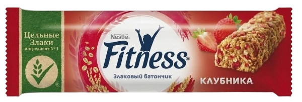 ШБ Нестле ФИТНЕС 23,5гр 1/16 клубника фото 1