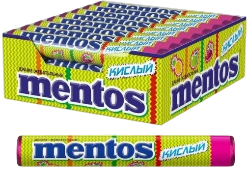 ЖК Ментос 37,5 гр. 12/24 (Кислый) фото 1