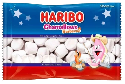 ЗФР МАРШМЕЛЛОУ ХАРИБО  барбекю шамаллоу 300гр 1/8 фото 1