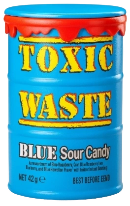 ЛЕДЕНЦЫ ТОКСИК голубая бочка 42гр 12/12 фото 1