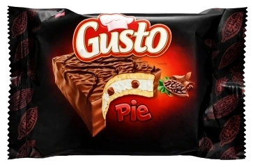 ПЧН ГУСТО ПАЙ КЕЙК с маршмеллоу с шоколадом 35гр 6/24 фото 1