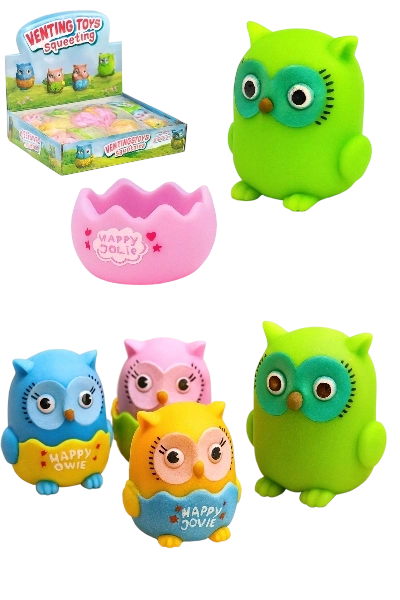 ЛЕТО тянучка жмяка СОВА пена 24/12 фото 1