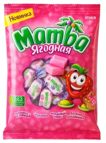 ЖК МАМБА ягодная 70гр. 1/24 фото 1