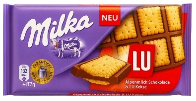 ПЛИТКА Милка Лу 87гр 1/18 фото 1