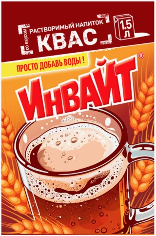 СОК Раств. нап. ИНВАЙТ Квас 12ГР 6/24 фото 1
