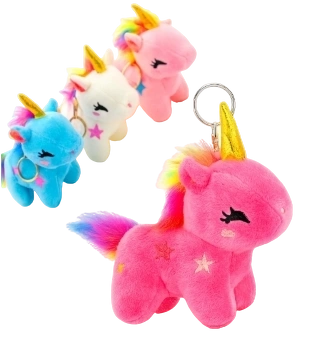 ЛЕТО брелок ЕДИНОРОГ плюш 100/12 1439980 фото 1