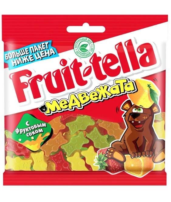 МРМ фрутелла медвежата МАКСИ 150гр 1/15 фото 1