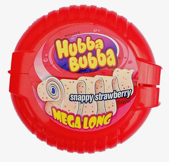 РИГЛИ ХУББА БУББА ЛЕНТА КЛУБНИКА жев рез 56гр 15/12 фото 1