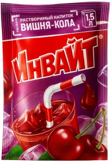 СОК Раств. нап. ИНВАЙТ Вишня-Кола 12ГР 6/24 фото 1