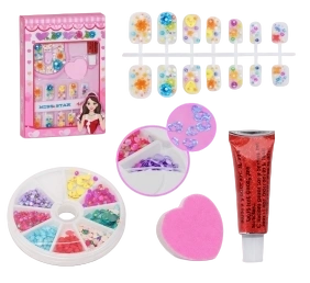 ЛЕТО ДЛЯ ДЕВОЧЕК маникюрный набор1/12 1417050  фото 1