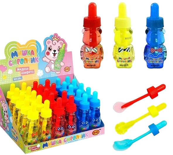 ЖИДКОНФ МИШКА СИРОПЧИК 28гр 12/30 фото 1